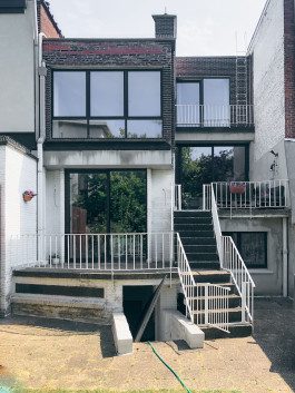 woning bourcet berchem achtergevel atelier fréderic louis architect wetteren